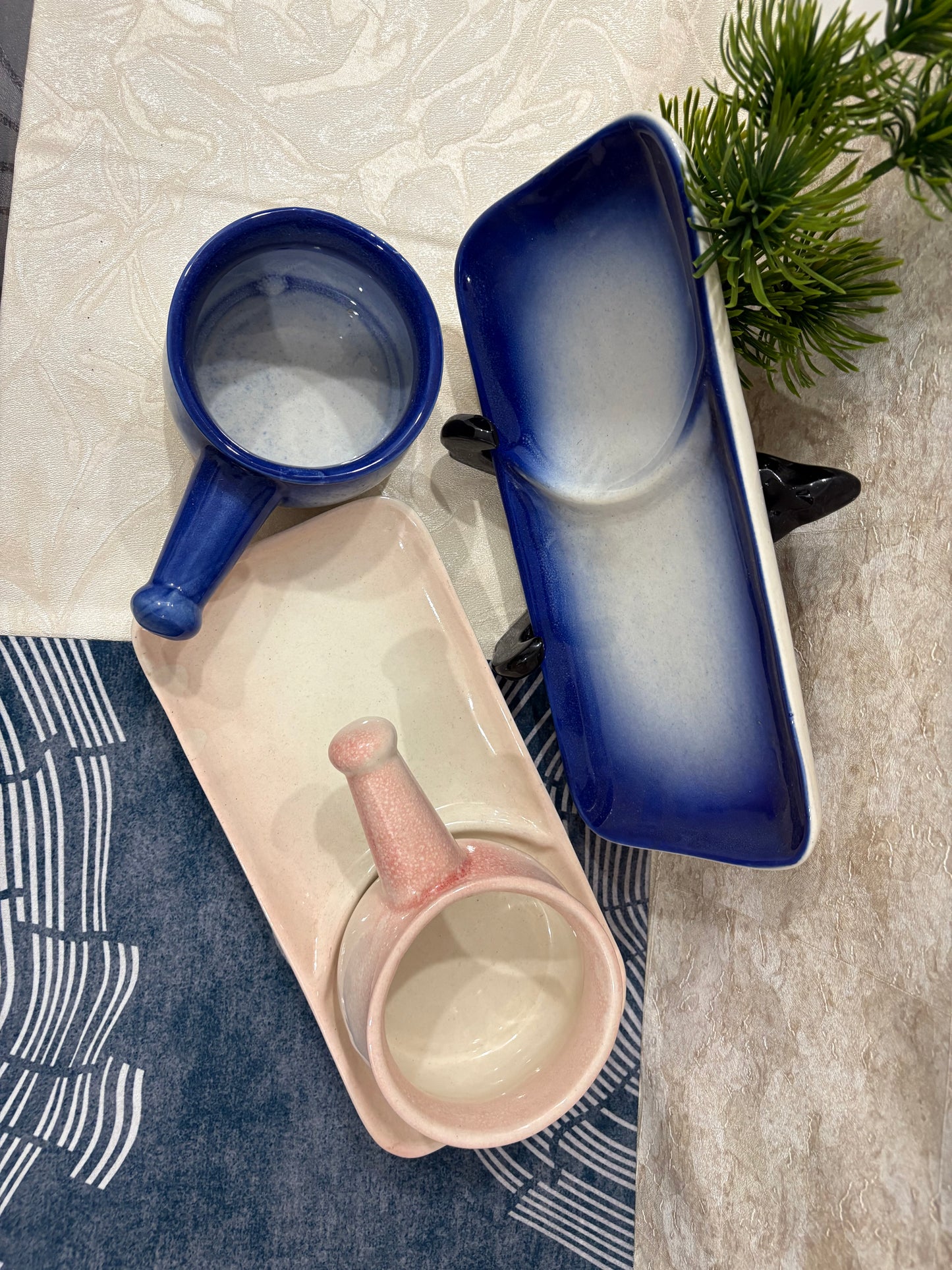 Ceramic Biryani Serving Set