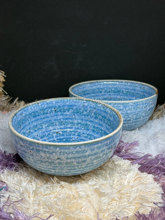 CERAMIC BREAKFAST BOWL BLUE OCEAN