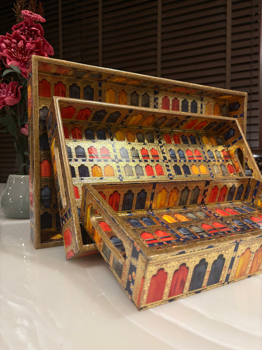 MDF TRAYS SET OF 3