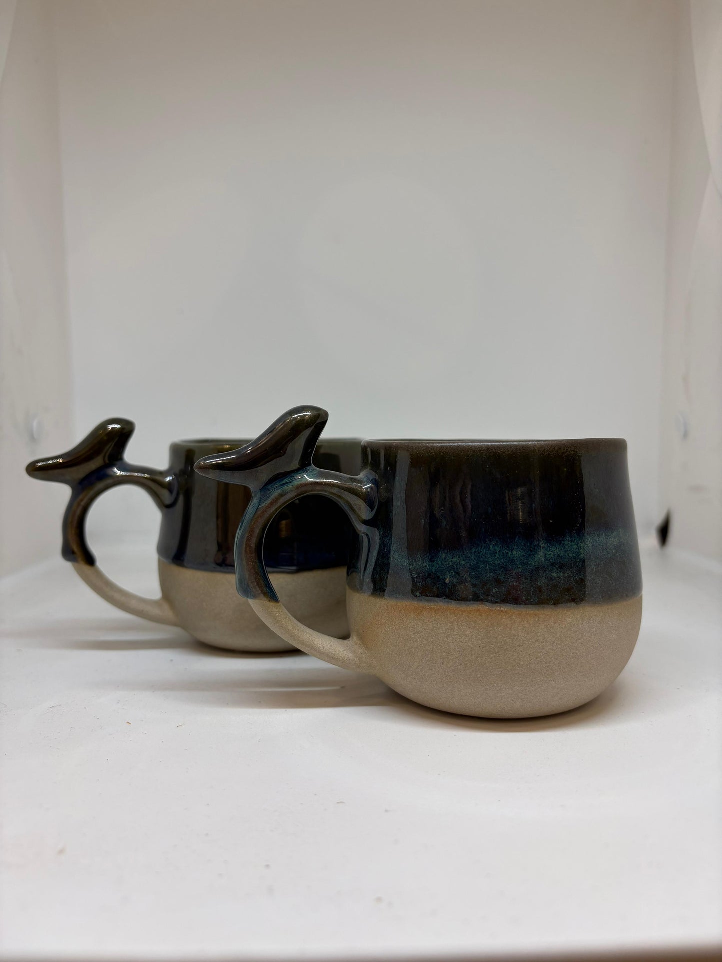 Ceramic Stoneware Bird Mug