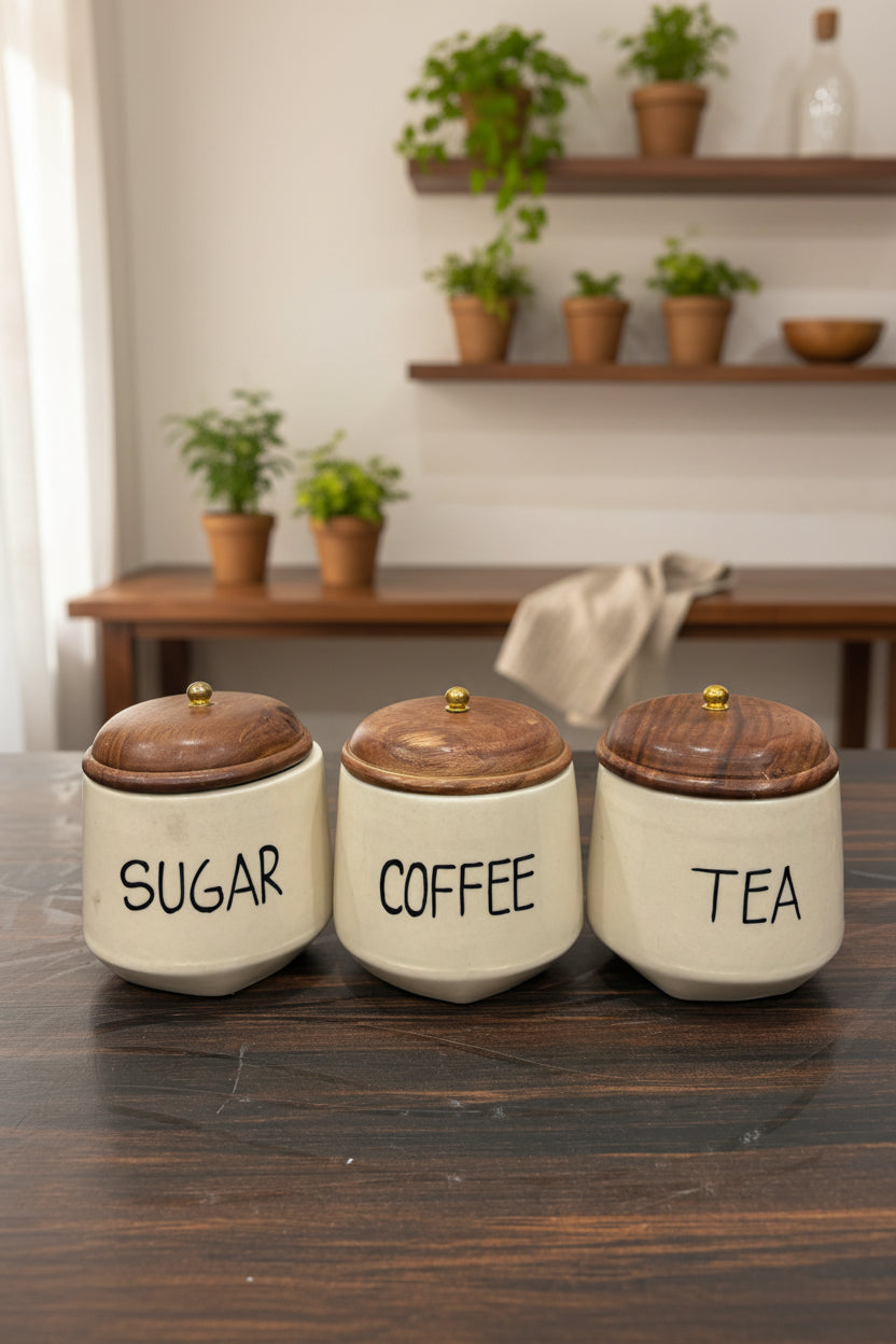 Tea Coffee Sugar Set